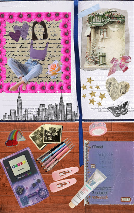 the girl who makes homemade mood boards