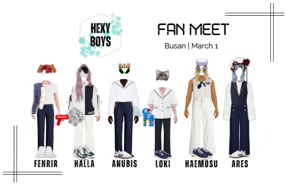 Hexy Boys Fanmeet March 1 in Busan