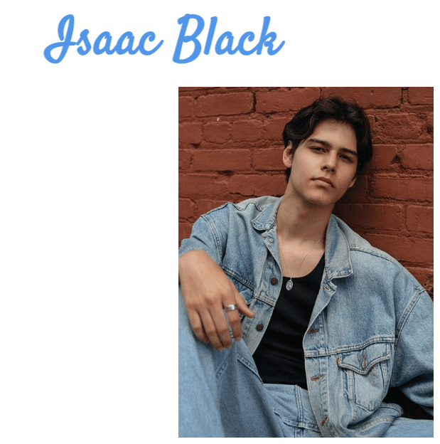 Twilight Oc: Isaac Black