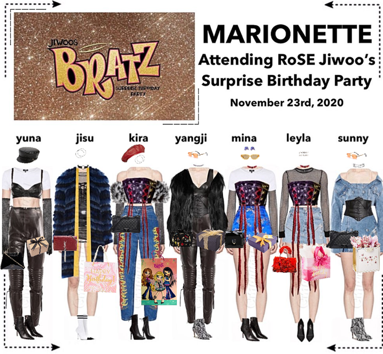 MARIONETTE (마리오네트) Attending RoSE Jiwoo’s Surprise Birthday Party