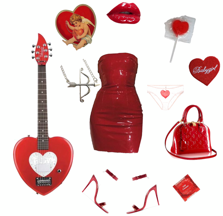 Cupid play Guitar