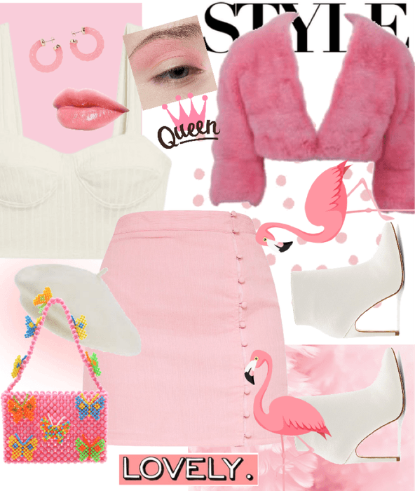flamingo outfit🦩