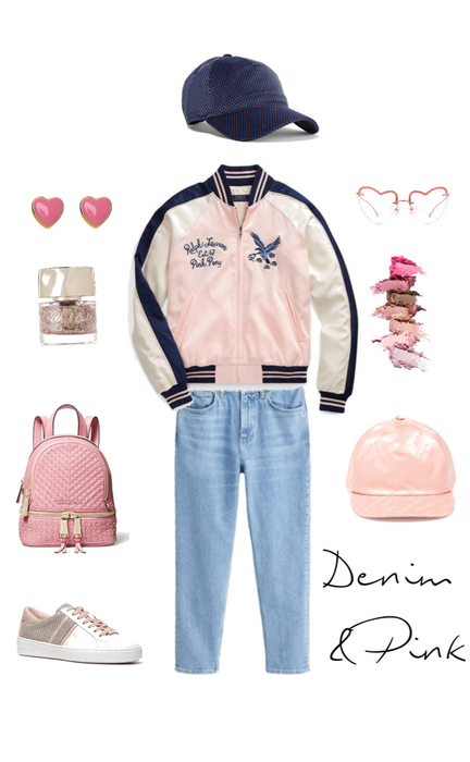 Denim&pink