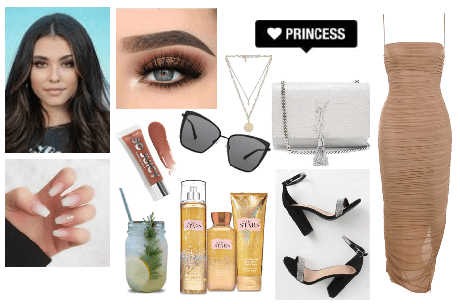 madison beer wedding guest outfit