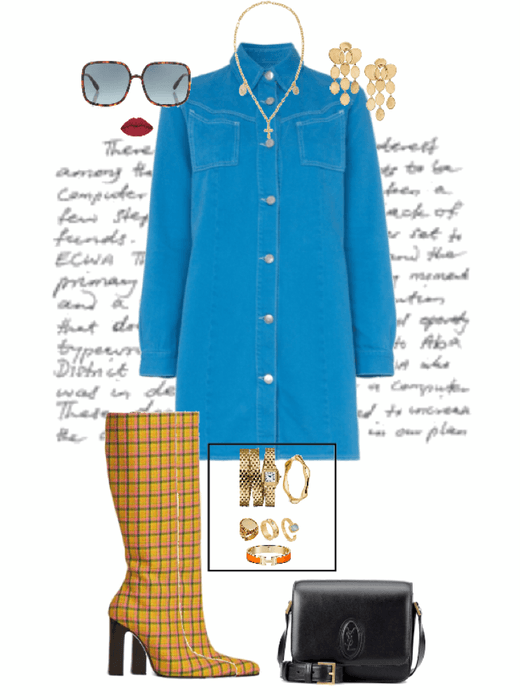 Vintage, 70’s inspired Outfit #49