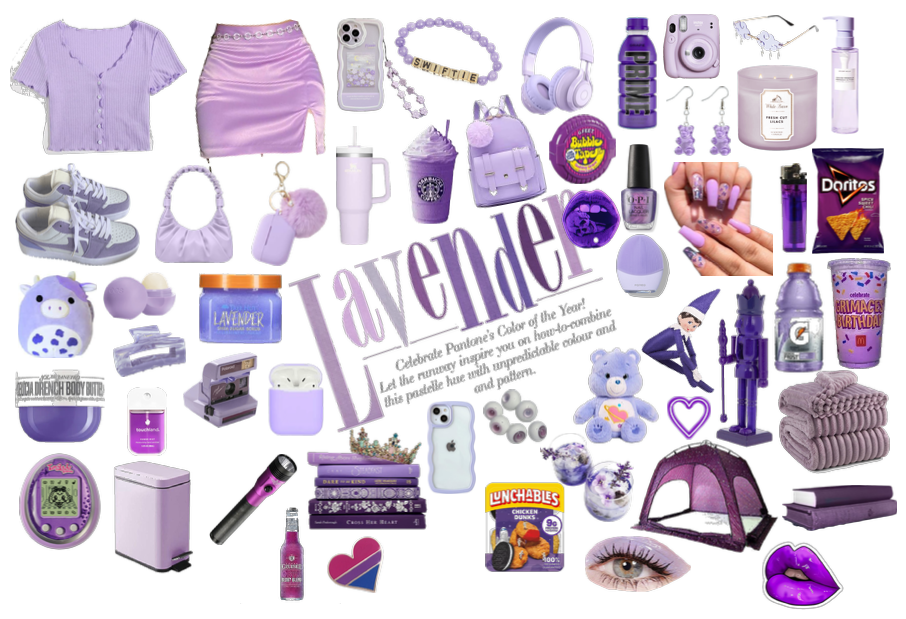 Purple has long meant rarity and royalty.