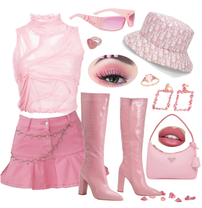 pretty savage & pink & cutie