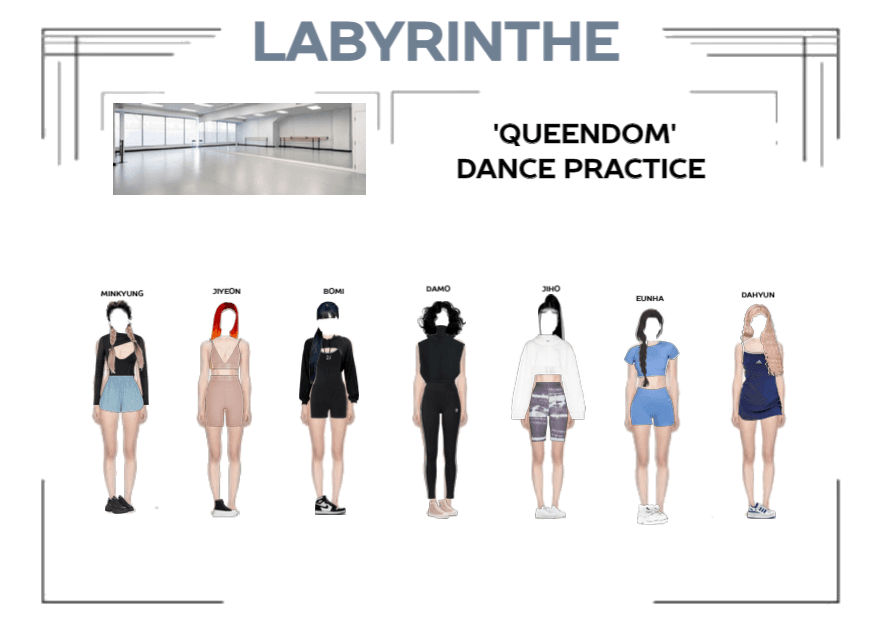 labyrinthe 'queendom' dance practice