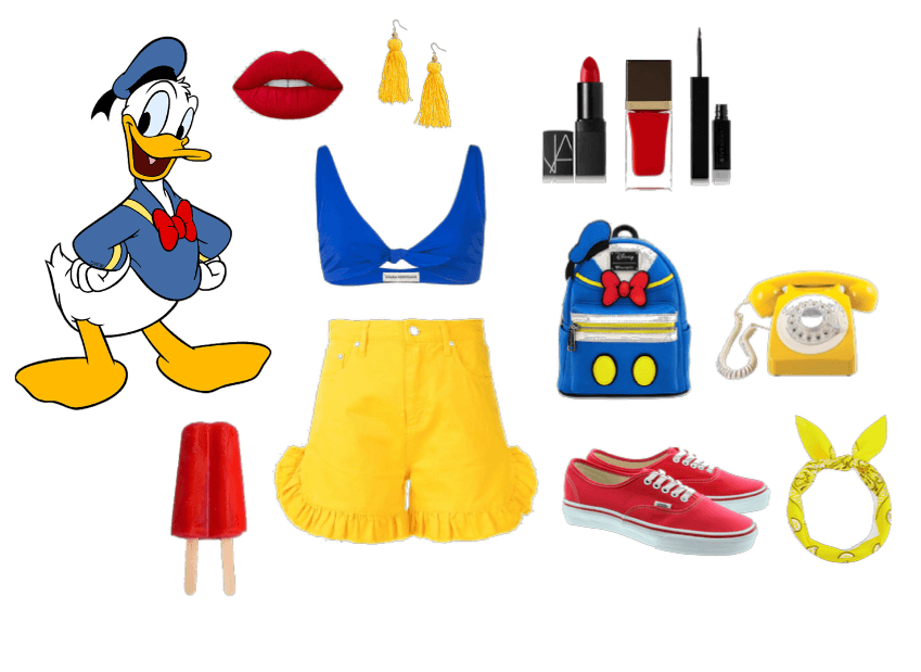 Donald Duck Disney Bound Outfit Shoplook