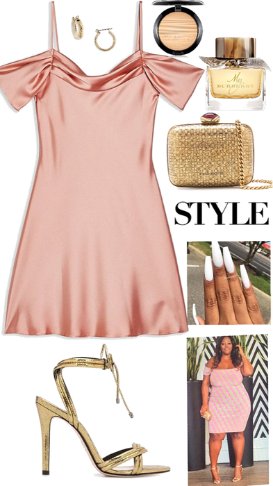 Inspired Summer Night Silk Outfit