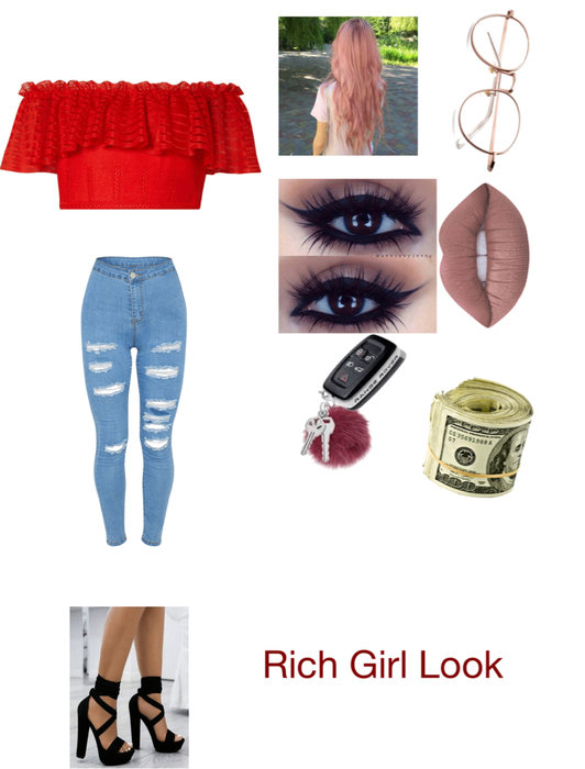 Rich girl Look