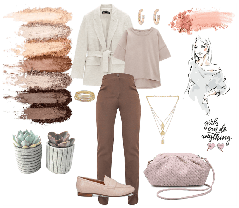 Nudes & Pinks Business Casual