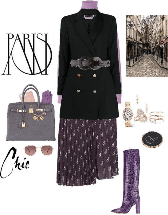 Purple in Paris