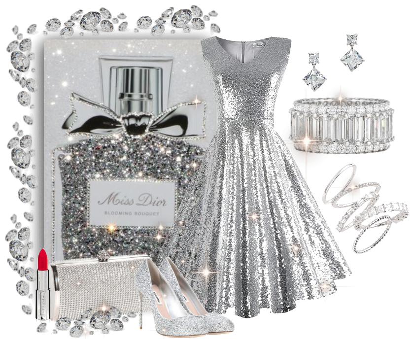 Miss Dior: Silver Glitter
