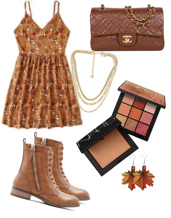 floral fall dress