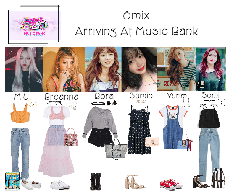 《6mix》Arriving At Music Bank