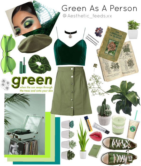 Green As A Person