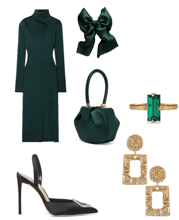 emerald with hint of gold