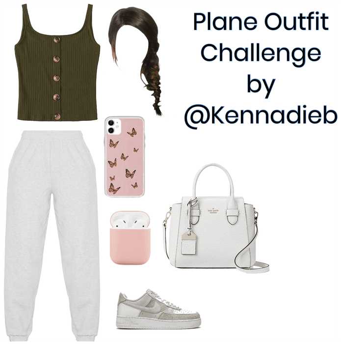 Plane outfit challenge