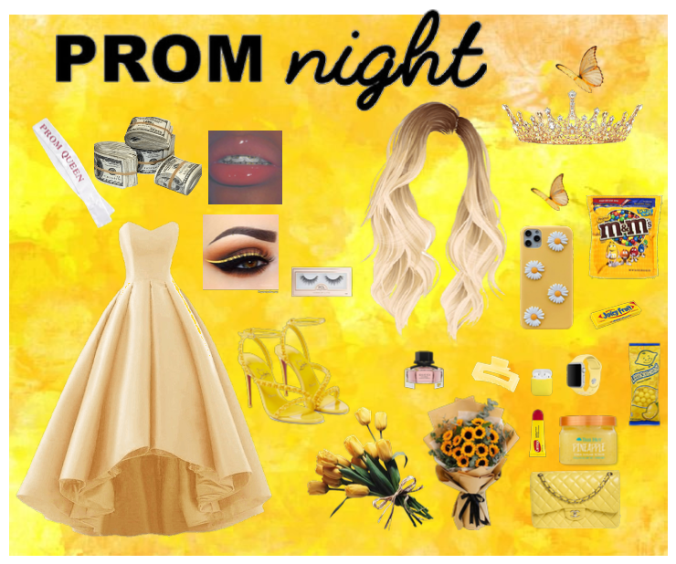 Yellow theme prom night