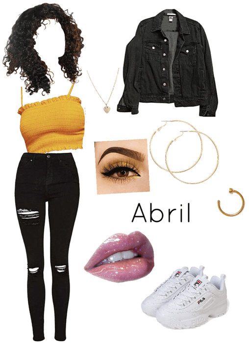 book character: Abril