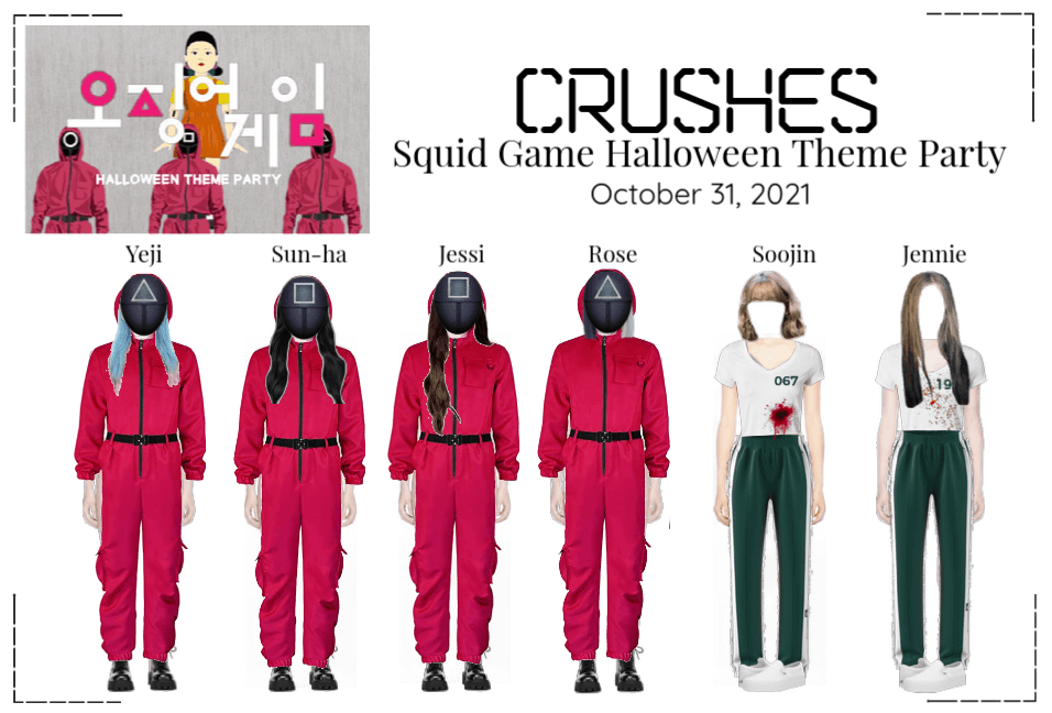 Crushes (호감) - [Squid Game] Halloween Theme Party