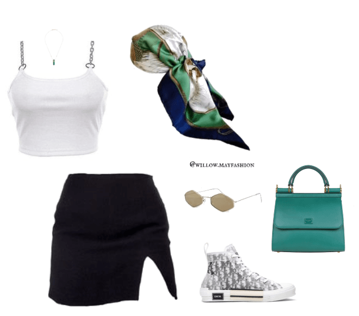 Teal Summer Outfit