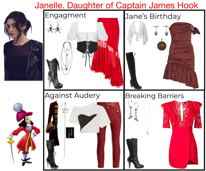 Janelle. Daughter of Captain James Hook. Descendants 3