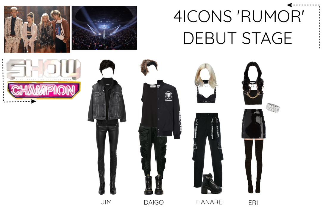 4ICONS 'RUMOR' DEBUT STAGE