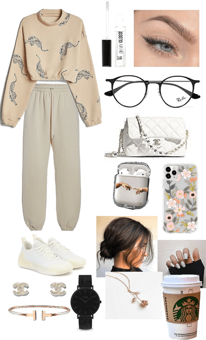 cozy coffee day outfit