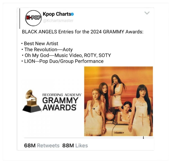 Black Angels for the Grammys