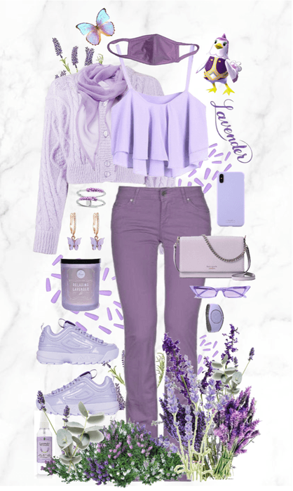 My Lavender Style! Lots of flowers!