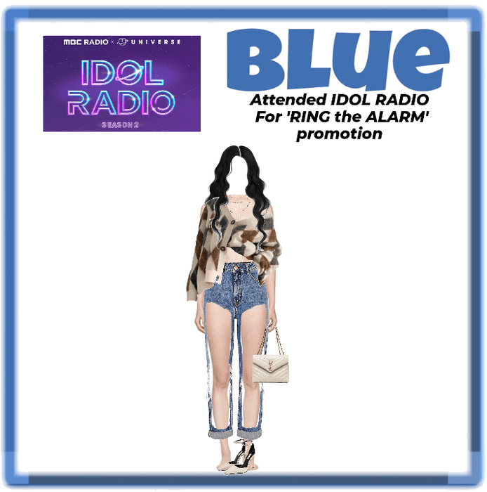 BLUE on IDOL RADIO for RTA promotion
