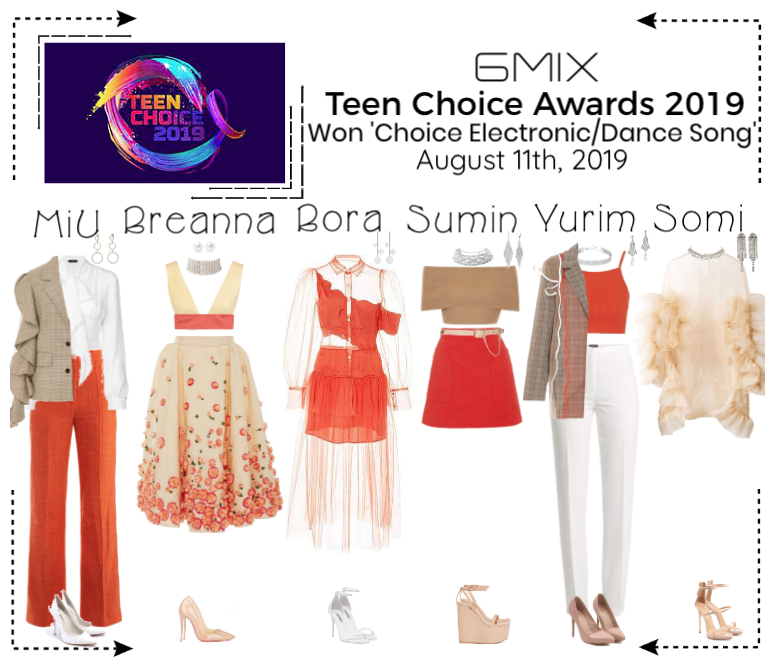 《6mix》Teen Choice Awards 2019
