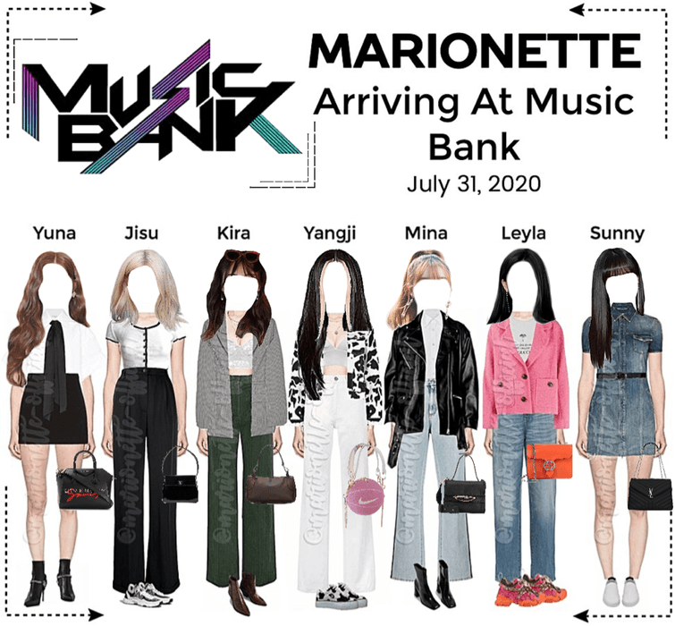 MARIONETTE (마리오네트) Arriving At Music Bank