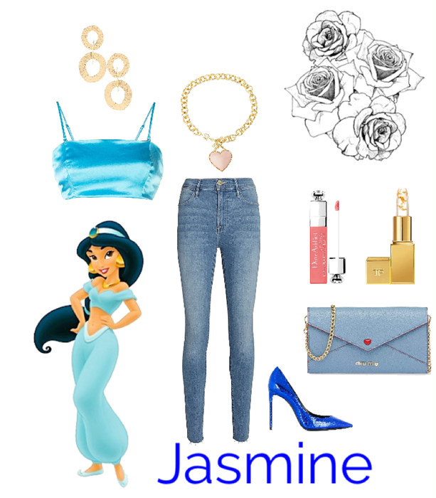 Jasmine’s going casual