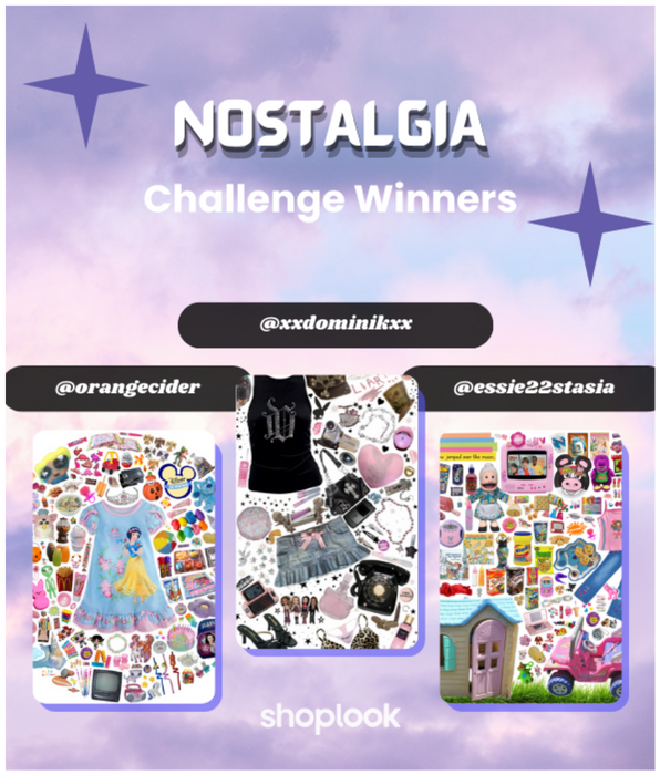 Nostalgia Challenge Winners