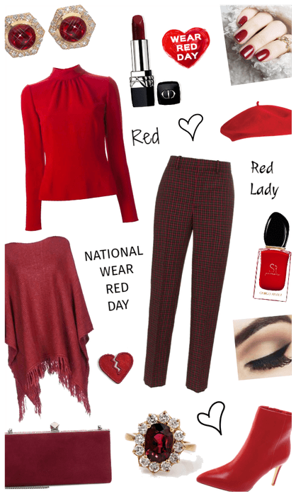 WEAR RED DAY STYLE