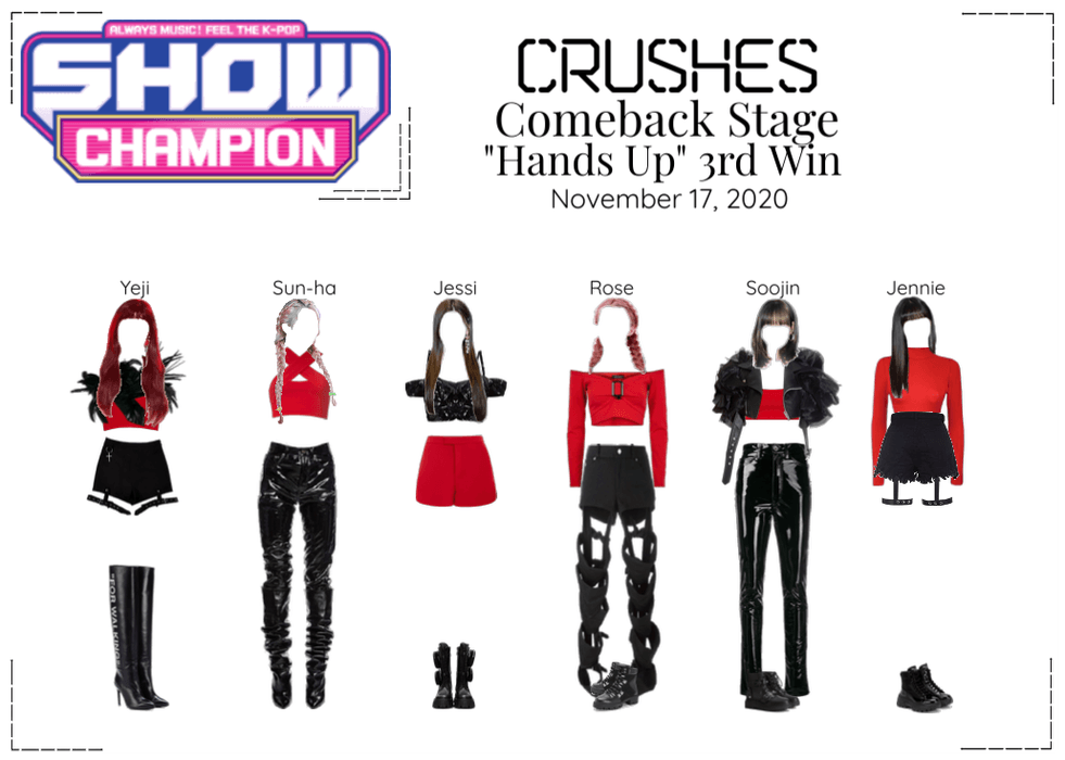 Crushes (호감) "Hands Up" Comeback Stage 3rd Win