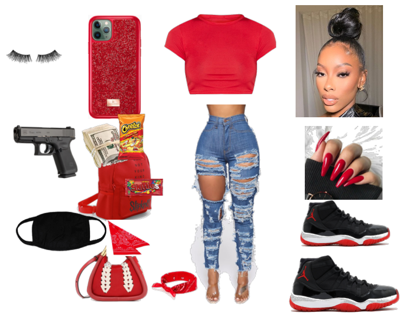 blood gang outfit