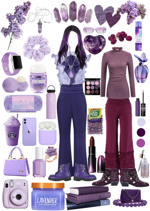 Jasmine OC | Purple Ruffle Outfit