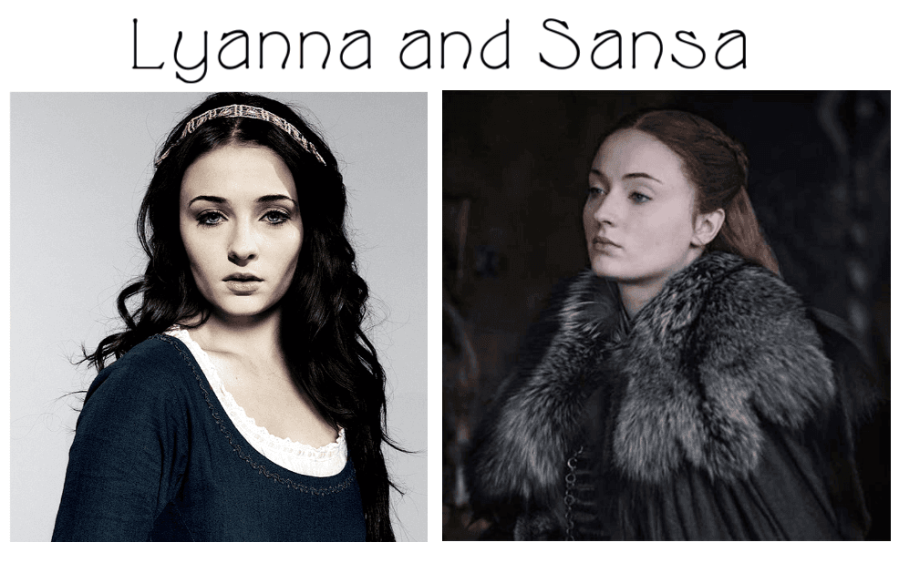 Lyanna and Sansa Stark