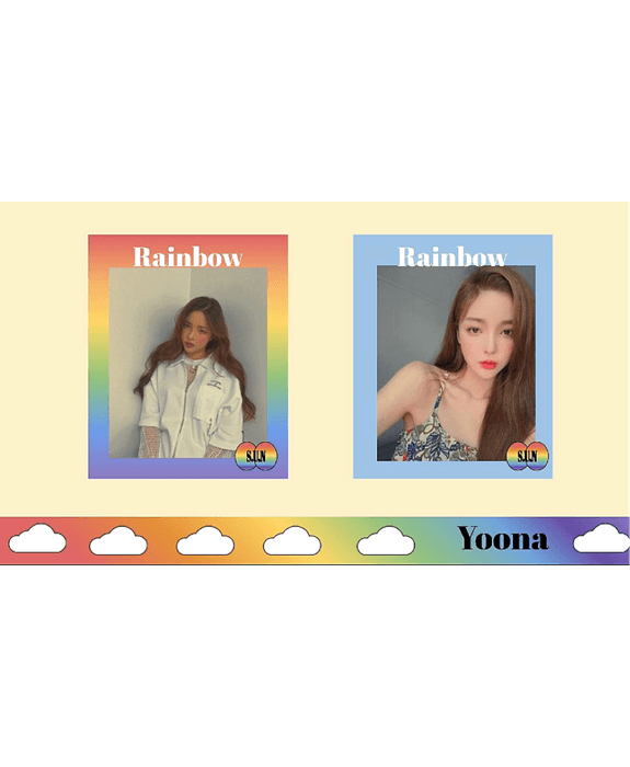 Yoona Concept photos Rainbow comeback