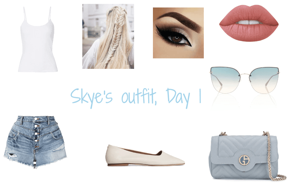 Skye's outfit, Day 1.