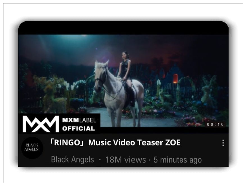 RINGO Music Video ZOE