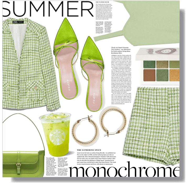summer monochrome 💚