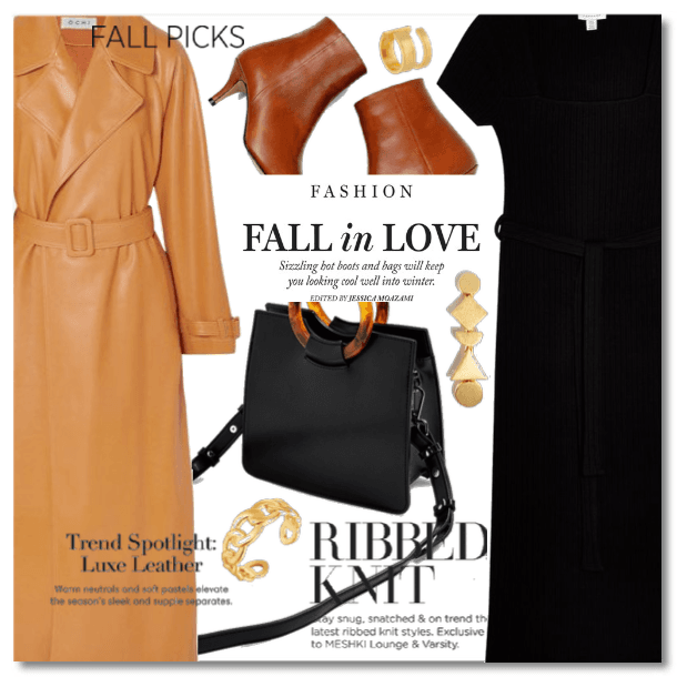 Fall in Love: Knits and Leather