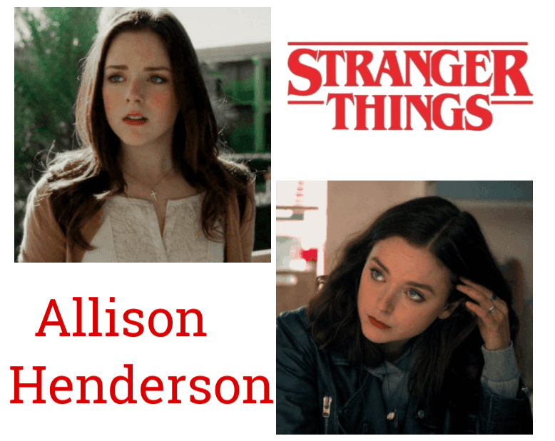 Stranger Things: Allison Henderson