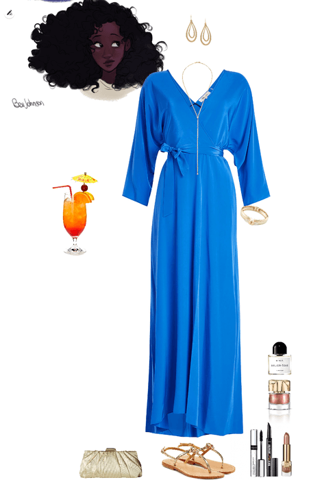 blue party dress (Aoife)