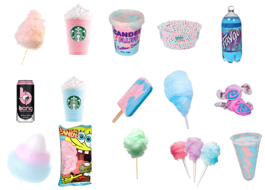 cotton candy food's